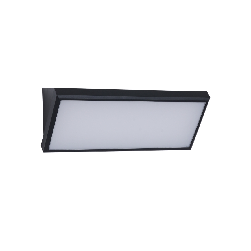 Brilagi - LED-ulkoseinävalaisin anturilla TRIANGLE LED/42W/230V 45 cm musta IP65