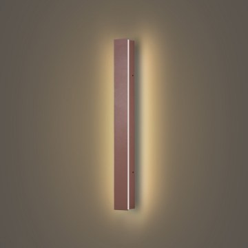 Brilagi - LED ulkoseinävalaisin LINEAR LED/12W/230V 3000K IP65 50 cm ruskea CRI 90