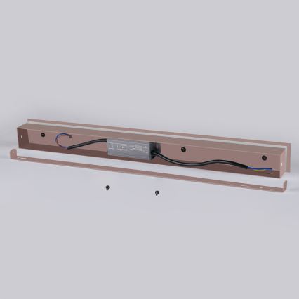 Brilagi - LED ulkoseinävalaisin LINEAR LED/12W/230V 3000K IP65 50 cm ruskea CRI 90