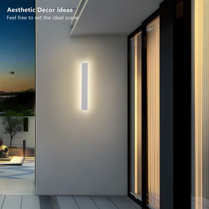 Brilagi - LINEAR LED/12W/230V 3000K IP65 50 cm valkoinen CRI 90