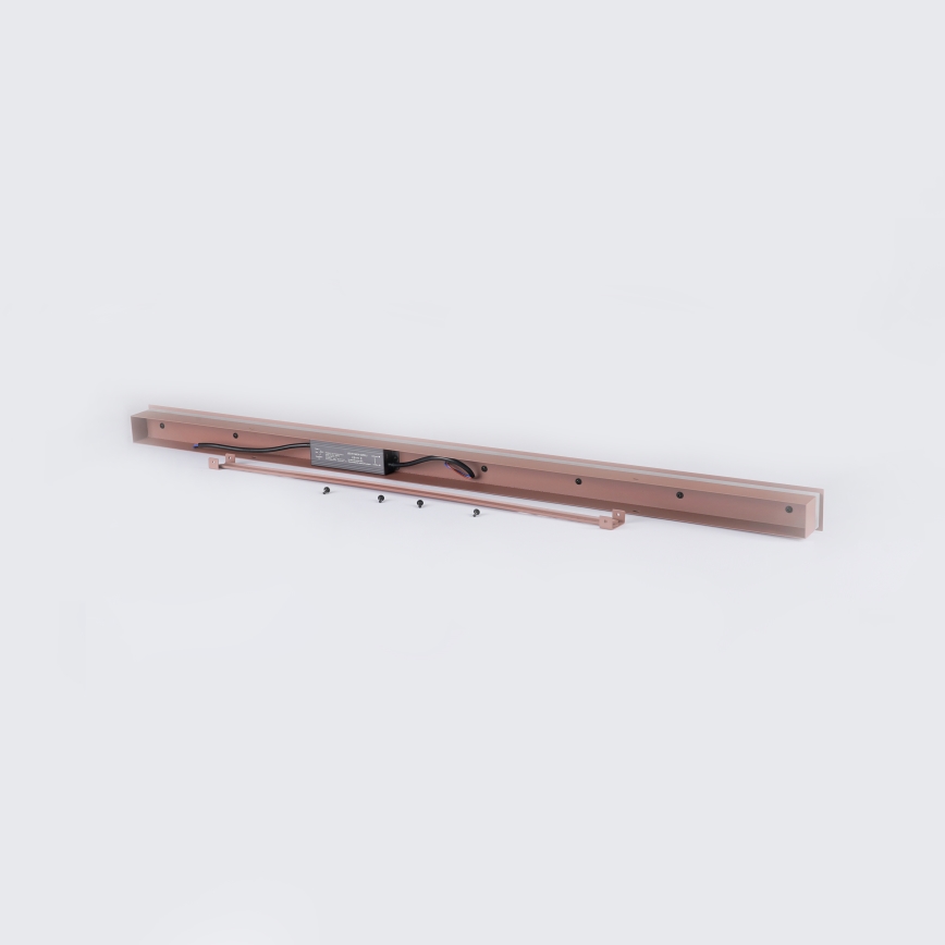 Brilagi - LED ulkoseinävalaisin LINEAR LED/22W/230V 3000K IP65 100 cm ruskea CRI 90