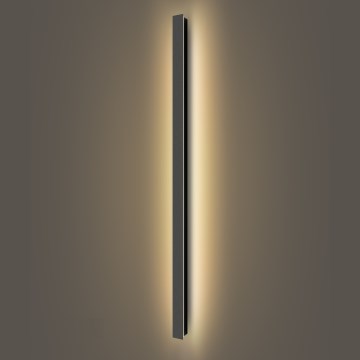 Brilagi - LED ulkoseinävalaisin LINEAR LED/32W/230V 3000K IP65 140 cm musta CRI 90