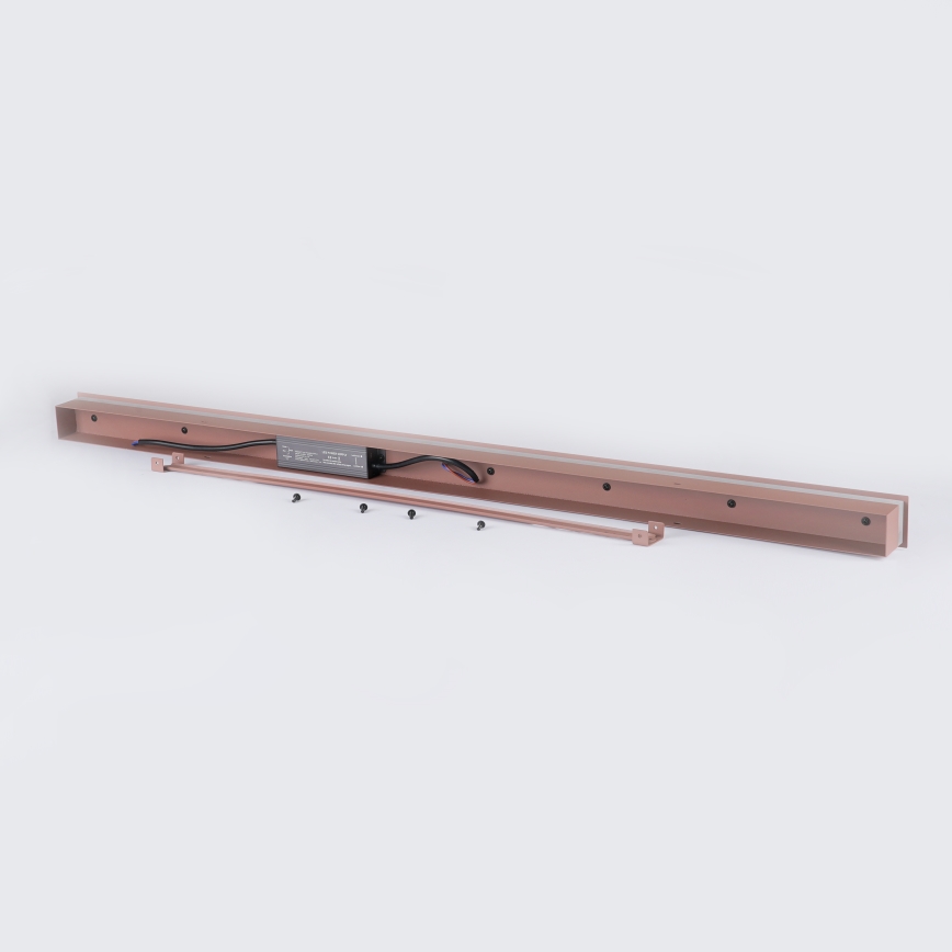 Brilagi - LINEAR LED-ulko­seinävalaisin 32 W 230 V 3000 K IP65 140 cm ruskea CRI 90