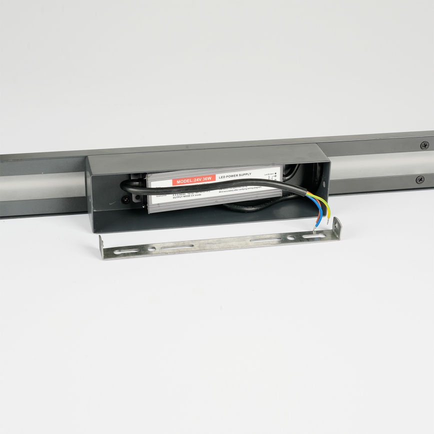 Brilagi - LINEO LED-ulkoseinävalaisin LED/24W/230V 3000K IP65 100 cm antrasiitti CRI 90