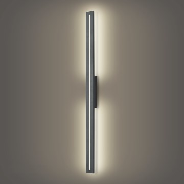 Brilagi - LED-ulkoseinävalaisin LINEO LED/24W/230V 4000K IP65 100 cm antrasiitti CRI 90