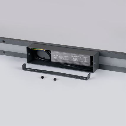 Brilagi - LED ulkoseinävalaisin LUNA LED/30W/230V 3000K IP65 150 cm antrasiitti CRI 90