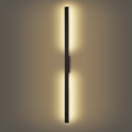 Brilagi - LED-ulkoseinävalaisin LUNA LED/30W/230V 3000K IP65 150 cm musta CRI 90