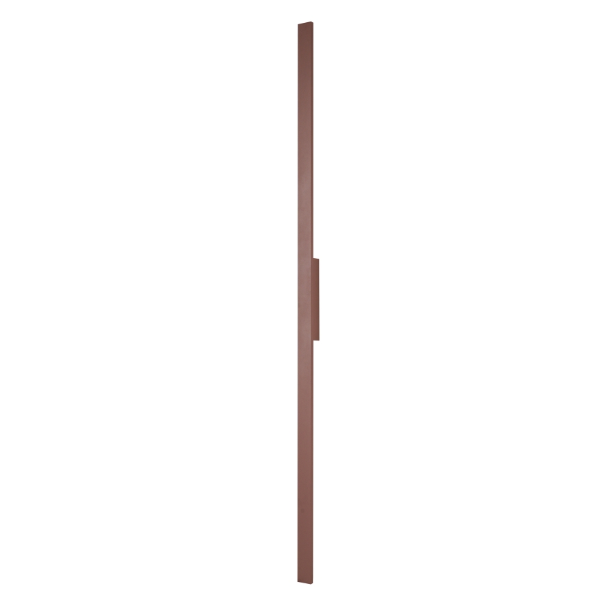 Brilagi - LUNA LED-ulkoseinävalaisin 30 W 230 V 3000 K IP65 150 cm ruskea CRI 90