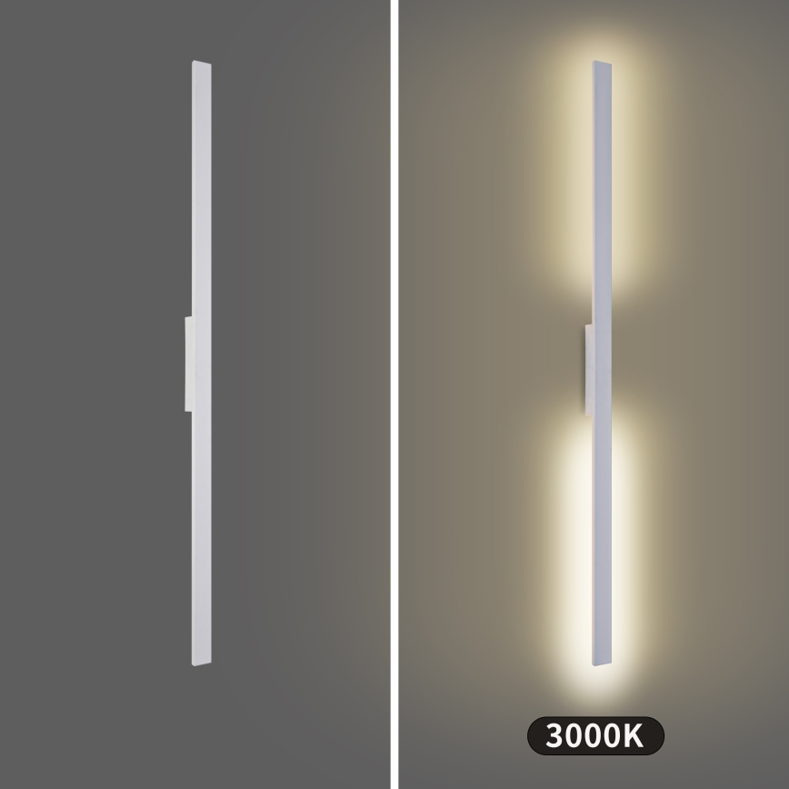 Brilagi - LUNA LED ulkoseinävalaisin LED/30W/230V 3000K IP65 150 cm valkoinen CRI 90