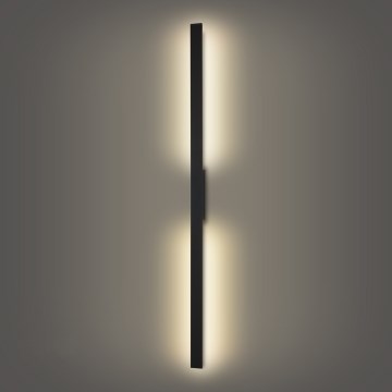 Brilagi - LED ulkoseinävalaisin LUNA LED/30W/230V 4000K IP65 150 cm musta CRI 90