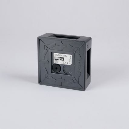 Brilagi - LED-ulkoseinävalaisin QUADRAY LED/6W/230V antrasiitti IP54