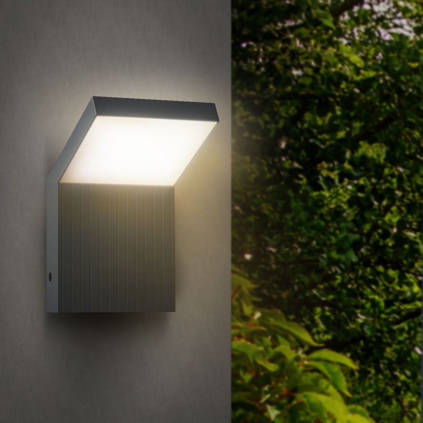 Brilagi - LED-ulkoseinävalaisin RIANO LED/8W/230V antrasiitti IP65