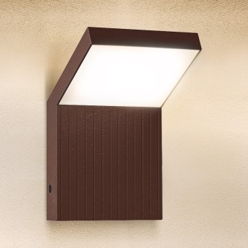 Brilagi - LED Ulkoseinävalaisin RIANO LED/8W/230V ruskea IP65