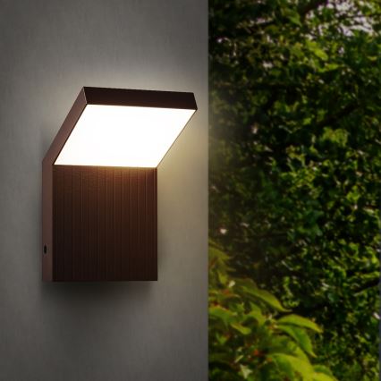 Brilagi - LED Ulkoseinävalaisin RIANO LED/8W/230V ruskea IP65