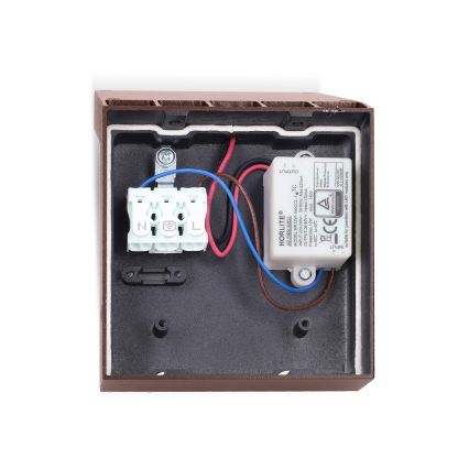 BRILAGI - LED Ulkoseinävalaisin RIANO LED/8W/230V ruskea IP65