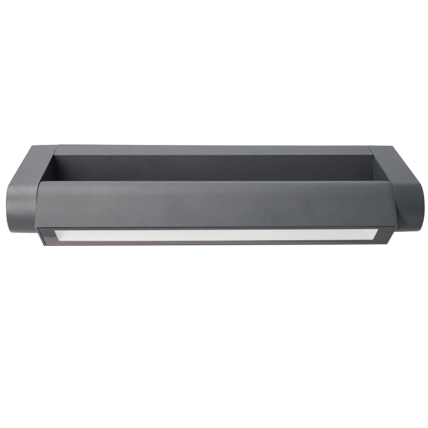Brilagi - LED ulkoseinävalaisin SALERNO LED/12W/230V 35,5 cm antrasiitti IP65