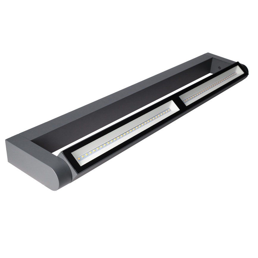 Brilagi - LED ulkoseinävalaisin SALERNO LED/24W/230V 66 cm antrasiitti IP65