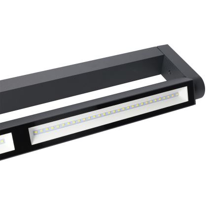 Brilagi - LED ulkoseinävalaisin SALERNO LED/24W/230V 66 cm antrasiitti IP65