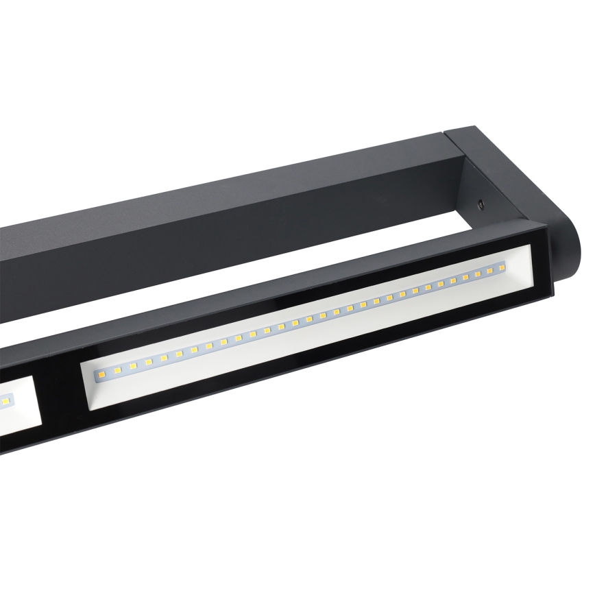Brilagi - LED ulkoseinävalaisin SALERNO LED/24W/230V 66 cm antrasiitti IP65