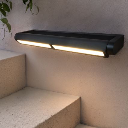 Brilagi - LED-ulkoseinävalaisin SALERNO LED/24W/230V 66 cm musta IP65