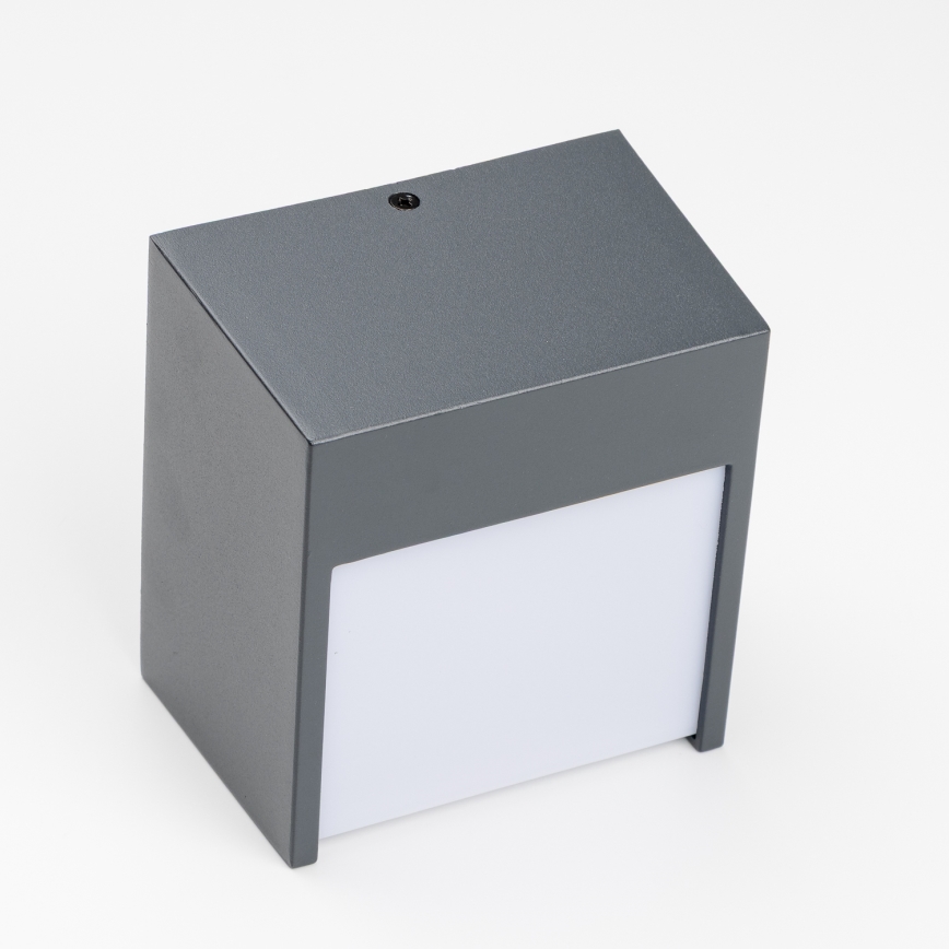 Brilagi - LED-ulkoseinävalaisin TERNI LED/12W/230V antrasiitti IP44