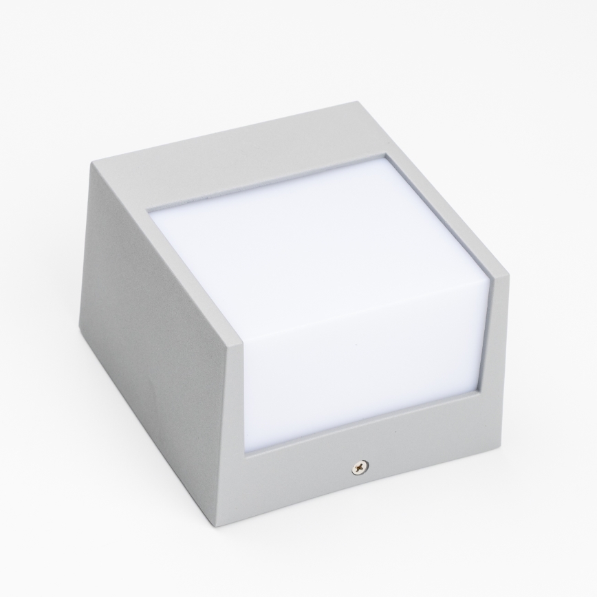 Brilagi - LED-ulkoseinävalaisin TERNI LED/12W/230V harmaa IP44