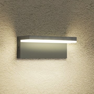 Brilagi - LED ulkoseinävalaisin TESSI LED/10W/230V antrasiitti IP54