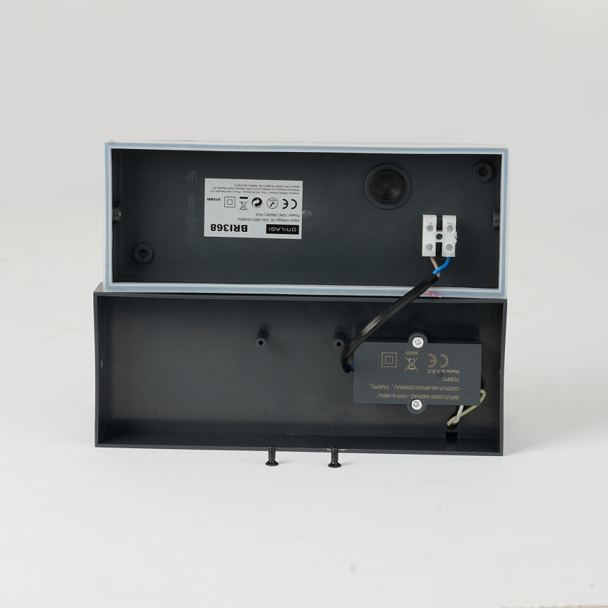 Brilagi - LED ulkoseinävalaisin TESSI LED/10W/230V antrasiitti IP54