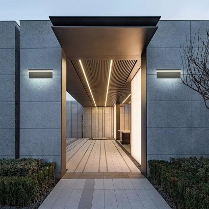 Brilagi - LED-ulkoseinävalaisin TESSI LED/10W/230V musta IP54