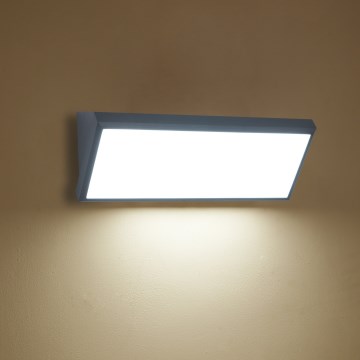 Brilagi - LED-ulkoseinävalaisin TRIANGLE LED/42W/230V 3000/4000/6500K 45 cm antrasiitti IP65