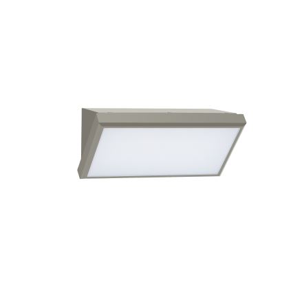Brilagi - LED-seinävalaisin ulkokäyttöön liiketunnistimella TRIANGLE LED/20W/230V harmaa IP65
