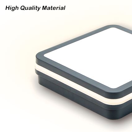 Brilagi - LED-ulkovalaisin liiketunnistimella BENE LED/18W/230V 22x22 cm antrasiitti IP54