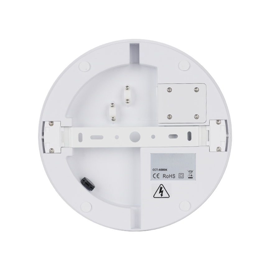 Brilagi - LED-ulkokattavalaisin anturilla BENE LED/24W/230V halkaisija 26 cm valkoinen IP54