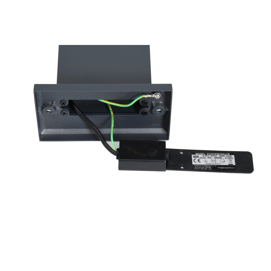 Brilagi - LED-ulkovalaisin liiketunnistimella ARCELO LED/9W/230V 50 cm IP54