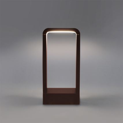 Brilagi - LED ulkovalaisin BARI LED/7W/230V 3000/4000/6000K ruskea IP54 30 cm