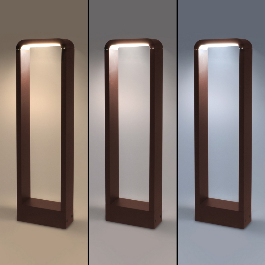 Brilagi - LED-ulkovalaisin BARI LED/7W/230V 3000/4000/6000K ruskea IP54 50 cm