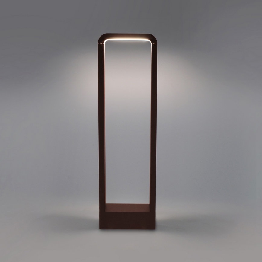 Brilagi - LED-ulkovalaisin BARI LED/7W/230V 3000/4000/6000K ruskea IP54 50 cm