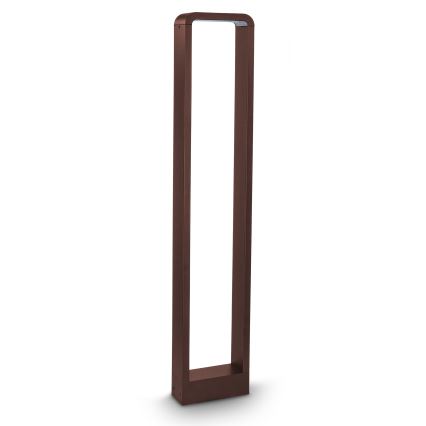 Brilagi - LED-ulkovalaisin BARI LED/7W/230V 3000/4000/6000K ruskea IP54 80 cm