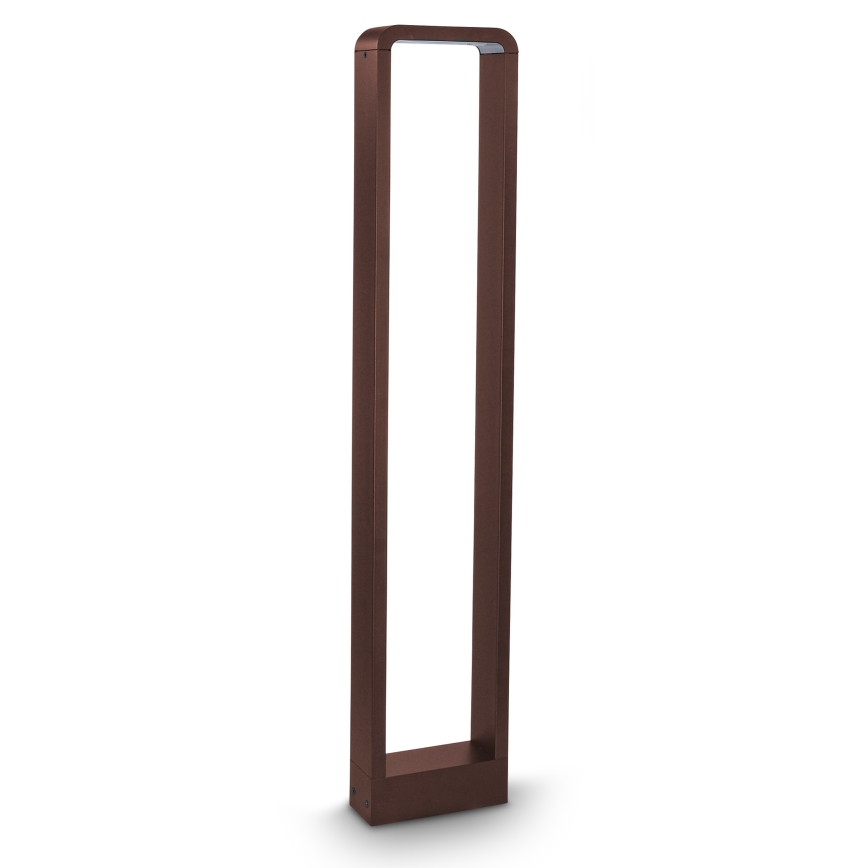 Brilagi - LED-ulkovalaisin BARI LED/7W/230V 3000/4000/6000K ruskea IP54 80 cm