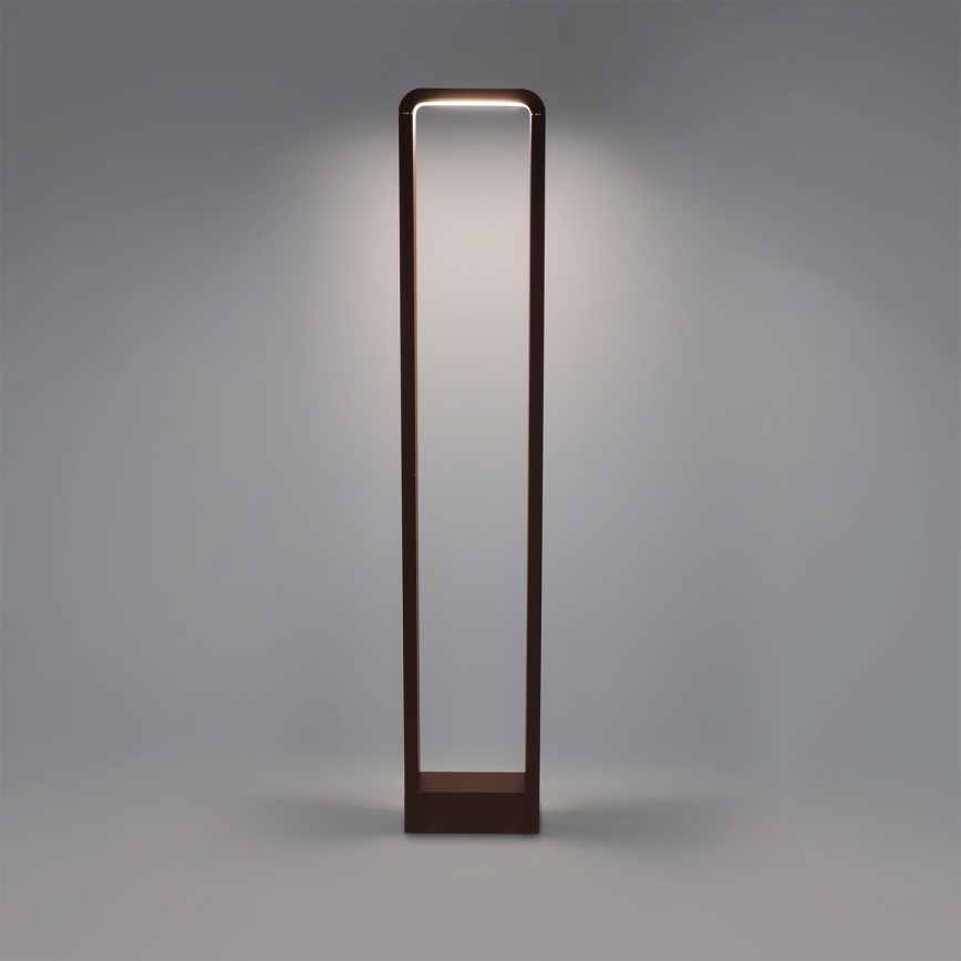 Brilagi - LED-ulkovalaisin BARI LED/7W/230V 3000/4000/6000K ruskea IP54 80 cm