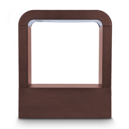 Brilagi - LED-ulkoseinävalaisin BARI LED/7W/230V 3000/4000/6000K ruskea IP54