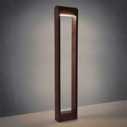 Brilagi - LED-ulkovalaisin CROTONE LED/7W/230V ruskea IP54 80 cm