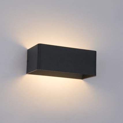 BRILAGI - LED-ulkovalaisin DONNANI LED/7W/230V 20 cm musta IP44