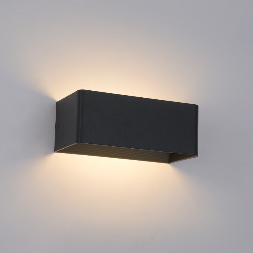 BRILAGI - LED-ulkovalaisin DONNANI LED/7W/230V 20 cm musta IP44