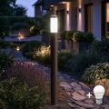 BRILAGI - LED-ulkovalaisin ELIA 1xE27/7W/230V 4000K IP44 100 cm antrasiitti