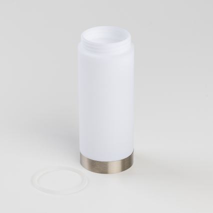 BRILAGI - LED-ulkovalaisin ELIA 1xE27/7W/230V 4000K IP44 100 cm mattakromi