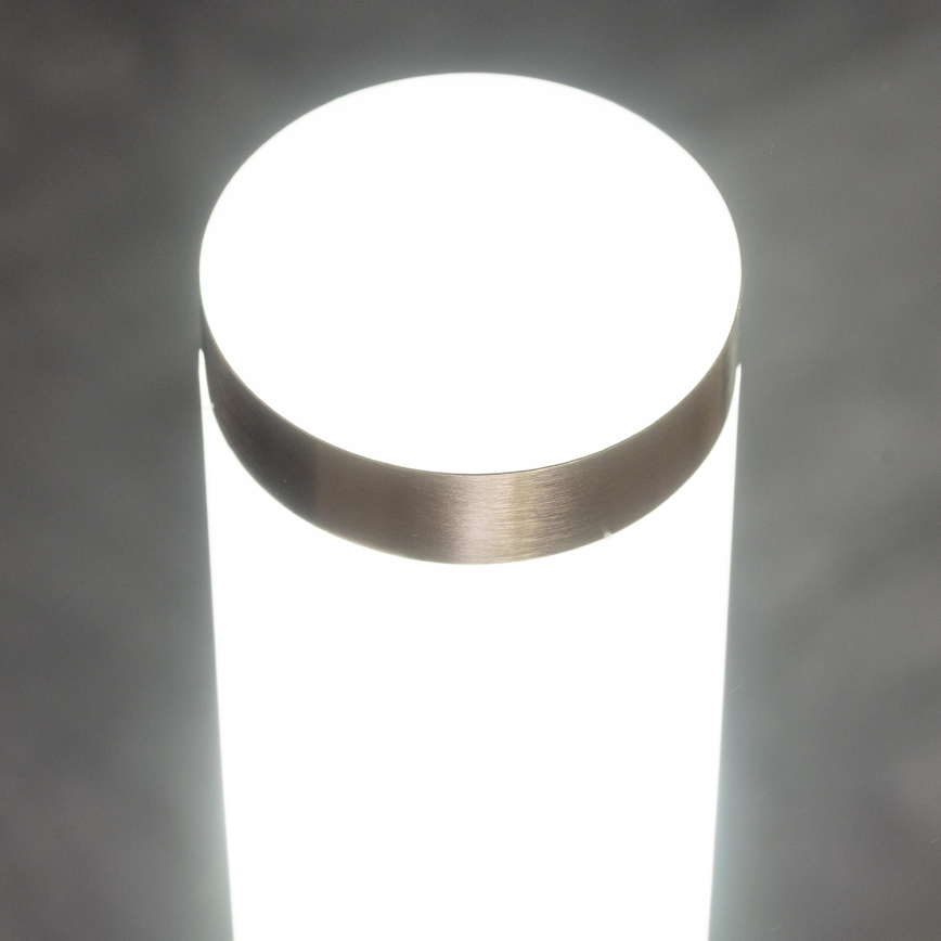 BRILAGI -  LED ulkovalaisin pistorasialla ELIA 1xE27/7W/230V 4000K IP44 50 cm mattakromi