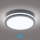 Brilagi - LED-ulkovalaisin liiketunnistimella BENE LED/24W/230V ø 26 cm antrasiitti IP54