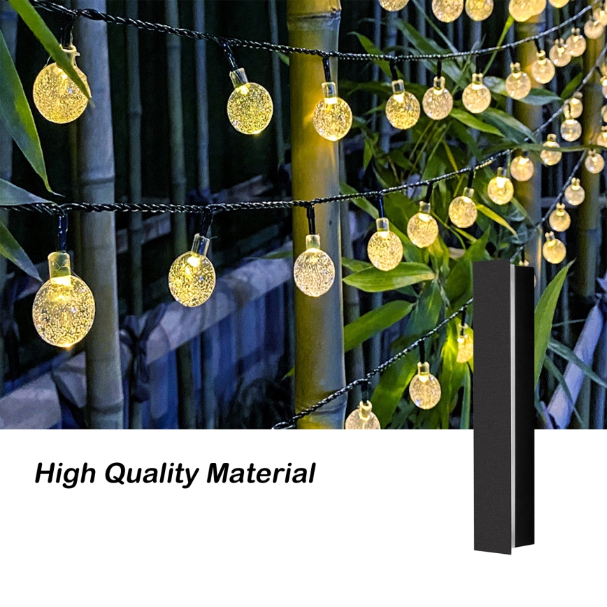 Brilagi - LED ulkoseinävalaisin LINEAR LED/8W/230V 3000K IP65 30 cm musta CRI 90