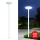 Brilagi - LED-ulkovalaisin pylväällä 3 m URBANSPARK LED/120W/230V valkoinen IP65